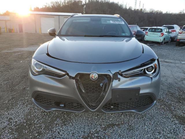 ZASPAKBNXK7C59502 - 2019 ALFA ROMEO STELVIO TI GRAY photo 5