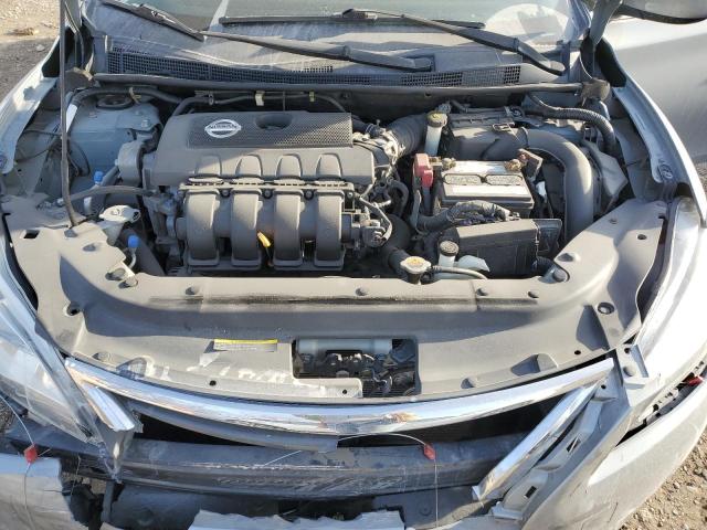 3N1AB7AP4DL789137 - 2013 NISSAN SENTRA S GRAY photo 11