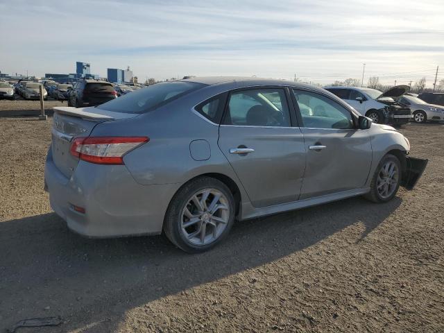 3N1AB7AP4DL789137 - 2013 NISSAN SENTRA S GRAY photo 3