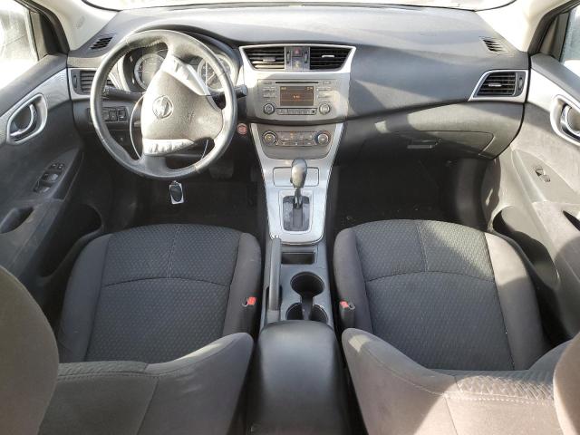 3N1AB7AP4DL789137 - 2013 NISSAN SENTRA S GRAY photo 8