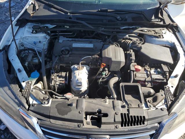 1HGCR2F8XDA013478 - 2013 HONDA ACCORD EXL WHITE photo 11