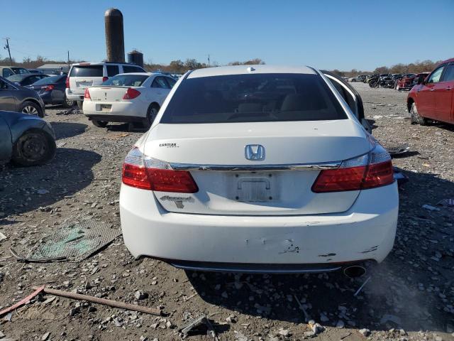 1HGCR2F8XDA013478 - 2013 HONDA ACCORD EXL WHITE photo 6