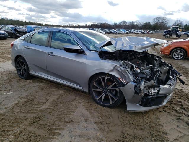 2HGFC2F86LH503138 - 2020 HONDA CIVIC SPORT SILVER photo 4