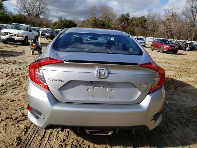 2HGFC2F86LH503138 - 2020 HONDA CIVIC SPORT SILVER photo 6