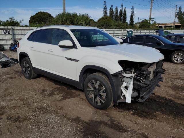 1V2DC2CA5NC211871 - 2022 VOLKSWAGEN ATLAS CROS SE WHITE photo 4