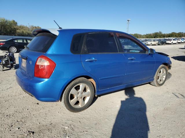 KNAFE161185011571 - 2008 KIA SPECTRA5 5 SX BLUE photo 3