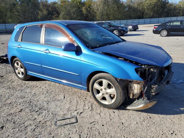 KNAFE161185011571 - 2008 KIA SPECTRA5 5 SX BLUE photo 4