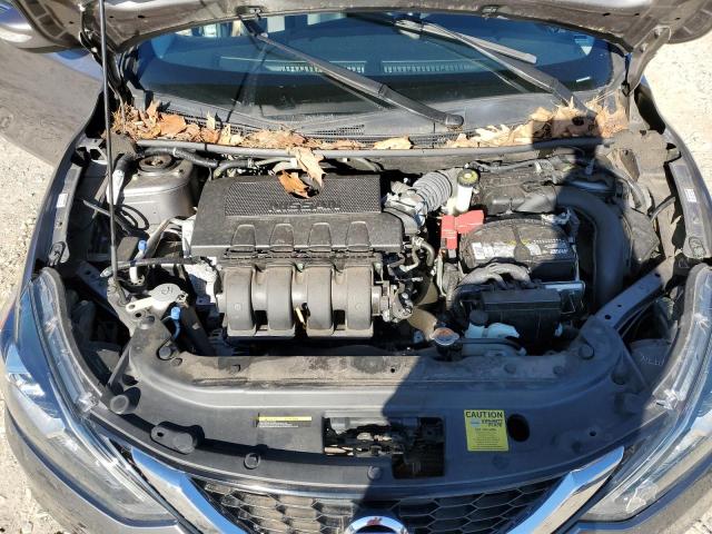 3N1AB7AP8HY244602 - 2017 NISSAN SENTRA S GRAY photo 11