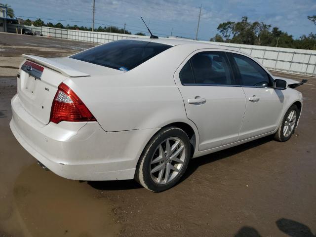 3FAHP0JAXCR269218 - 2012 FORD FUSION SEL WHITE photo 3