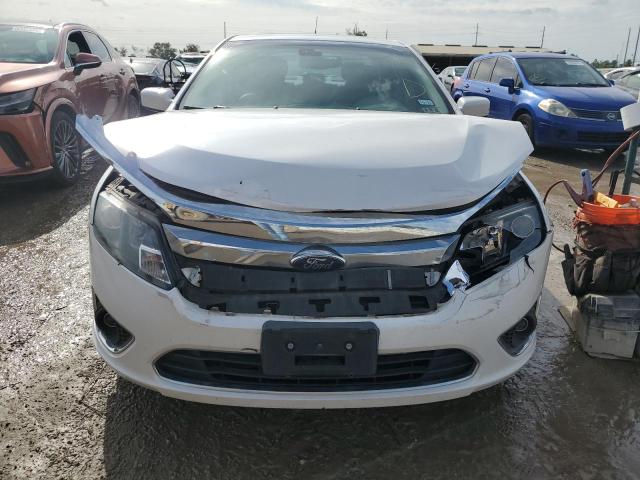 3FAHP0JAXCR269218 - 2012 FORD FUSION SEL WHITE photo 5