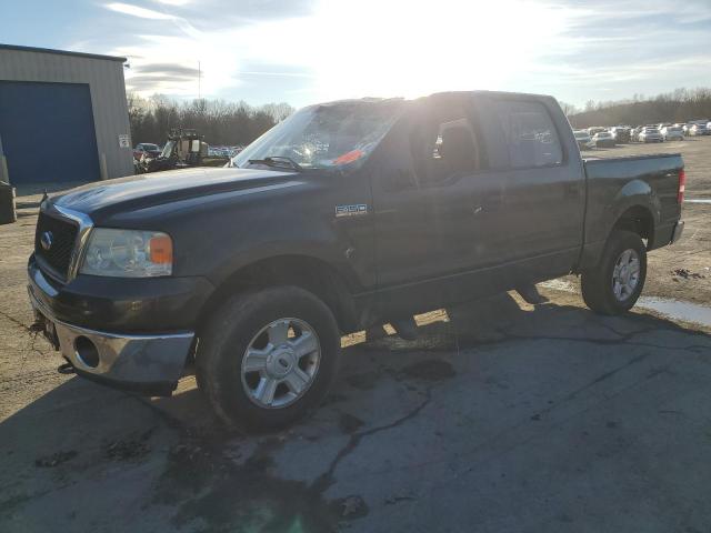 1FTPW14597FA79247 - 2007 FORD F150 SUPERCREW GRAY photo 1