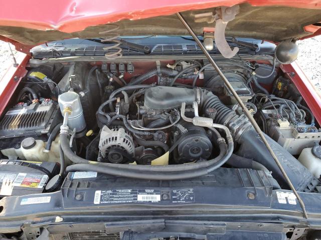 1GCCS19XXT8202671 - 1996 CHEVROLET S TRUCK S10 RED photo 11