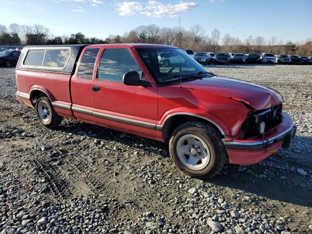 1GCCS19XXT8202671 - 1996 CHEVROLET S TRUCK S10 RED photo 4