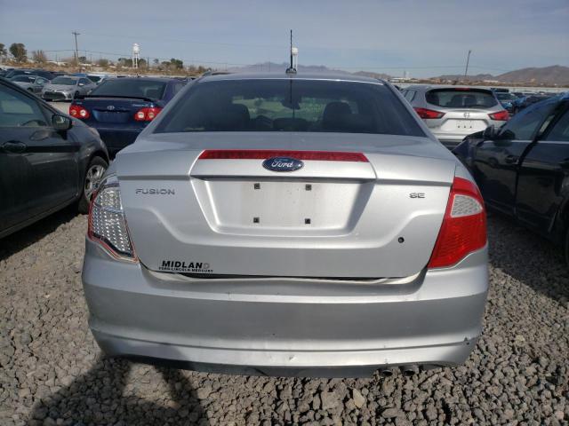 3FAHP0HAXAR124909 - 2010 FORD FUSION SE SILVER photo 6