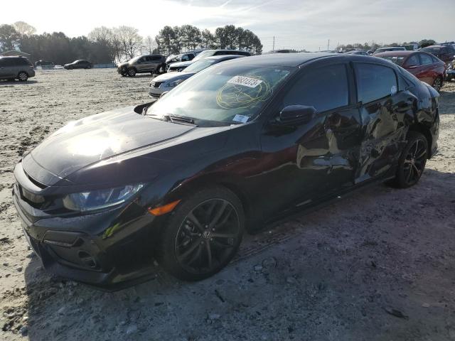 SHHFK7H4XMU203441 - 2021 HONDA CIVIC SPORT Қара фото 1