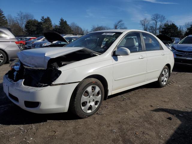 KNAFE121385535729 - 2008 KIA SPECTRA EX WHITE photo 1