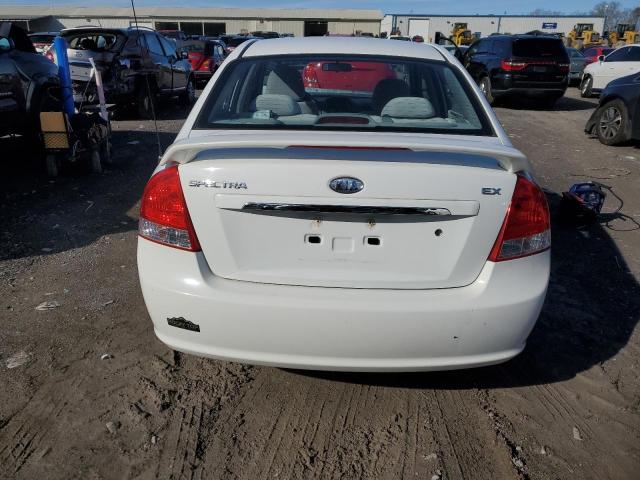 KNAFE121385535729 - 2008 KIA SPECTRA EX WHITE photo 6