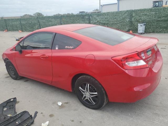 2HGFG3B56DH503826 - 2013 HONDA CIVIC LX RED photo 2