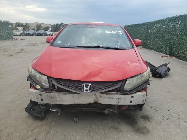 2HGFG3B56DH503826 - 2013 HONDA CIVIC LX RED photo 5