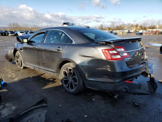 1FAHP2KT9JG110898 - 2018 FORD TAURUS SHO GRAY photo 2