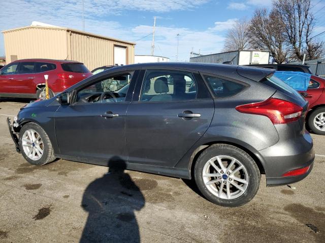 1FADP3K29HL267375 - 2017 FORD FOCUS SE GRAY photo 2