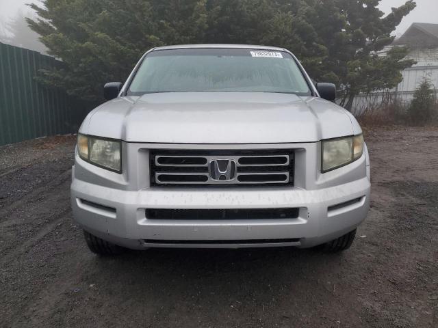 2HJYK16236H571185 - 2006 HONDA RIDGELINE RT SILVER photo 5