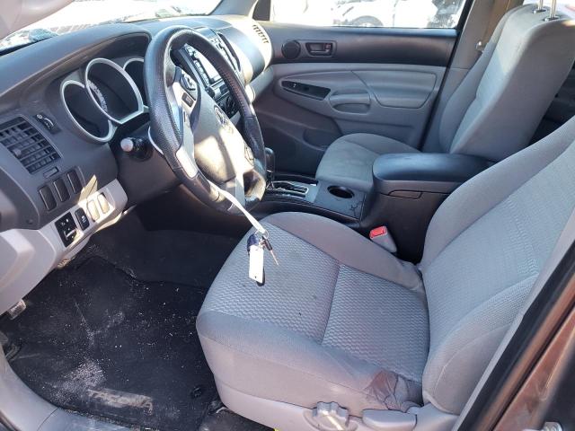 5TFJX4GN4FX041630 - 2015 TOYOTA TACOMA DOUBLE CAB PRERUNNER GRAY photo 7