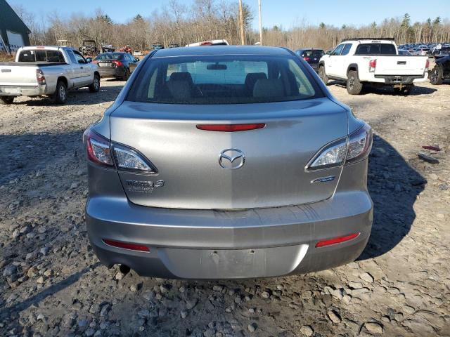 JM1BL1UPXD1849792 - 2013 MAZDA 3 I SILVER photo 6