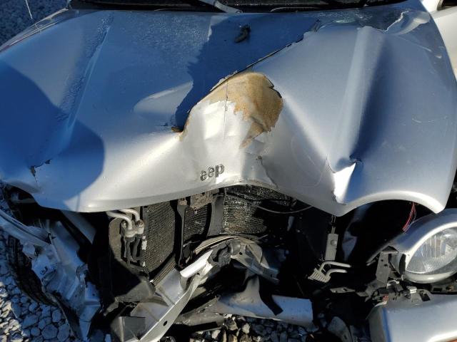 1J4GL38K64W240051 - 2004 JEEP LIBERTY RENEGADE SILVER photo 12