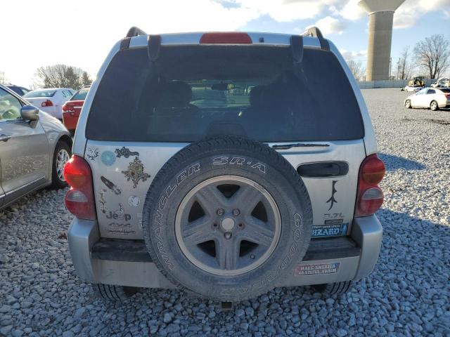 1J4GL38K64W240051 - 2004 JEEP LIBERTY RENEGADE SILVER photo 6