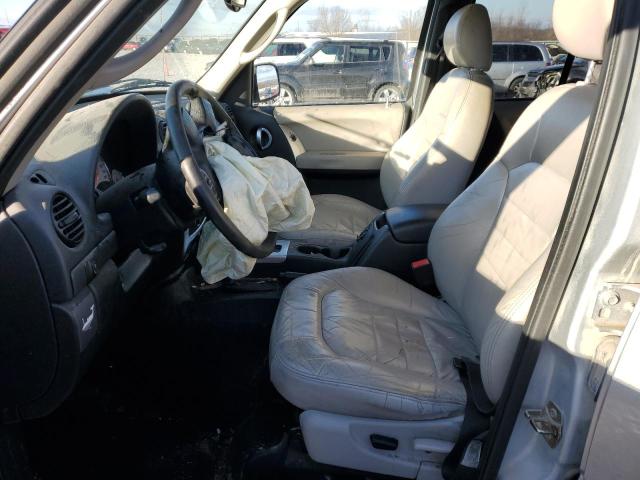 1J4GL38K64W240051 - 2004 JEEP LIBERTY RENEGADE SILVER photo 7