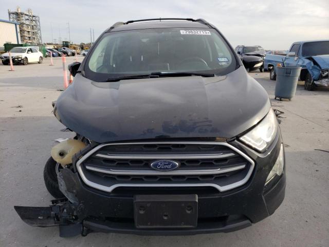 MAJ6S3GL0KC250562 - 2019 FORD ECOSPORT SE BLACK photo 5