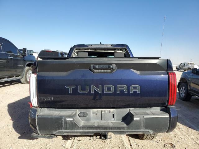 5TFLA5DBXPX082937 - 2023 TOYOTA TUNDRA CREWMAX SR BLUE photo 6