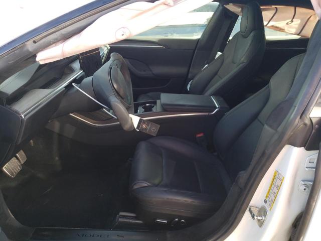 5YJSA1E58MF441446 - 2021 TESLA MODEL S 白色 照片 7