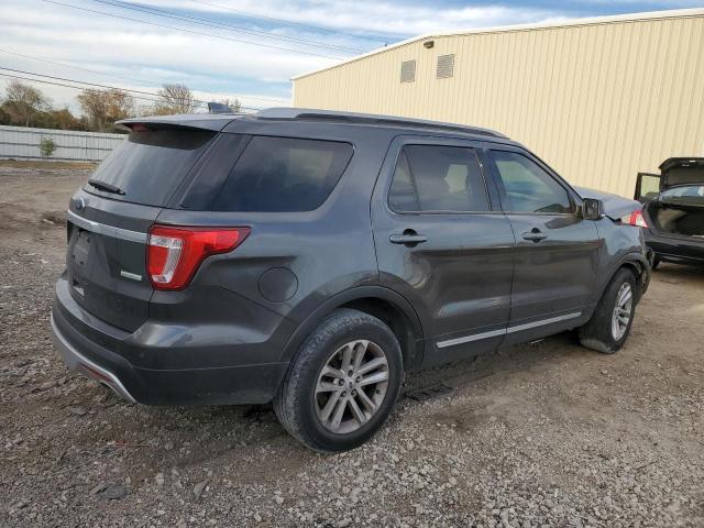 1FM5K7DH5HGD16596 - 2017 FORD EXPLORER XLT CHARCOAL photo 3