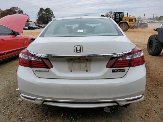 1HGCR2F87GA108634 - 2016 HONDA ACCORD EXL WHITE photo 6