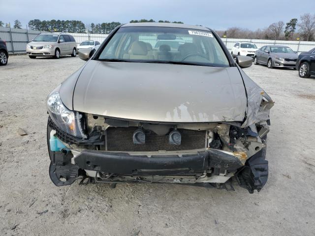 1HGCP26739A007901 - 2009 HONDA ACCORD EX BEIGE photo 5