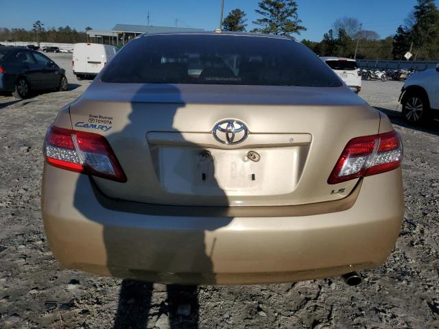 4T1BF3EK7BU225803 - 2011 TOYOTA CAMRY BASE GOLD photo 6