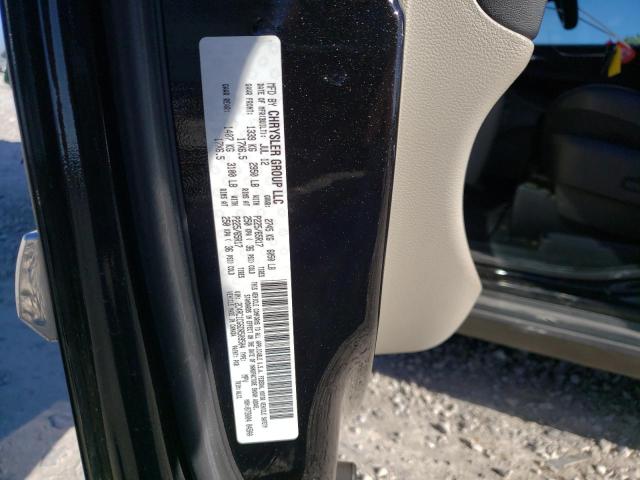 2C4RC1CG6DR509504 - 2013 CHRYSLER TOWN & COU TOURING L BLACK photo 13