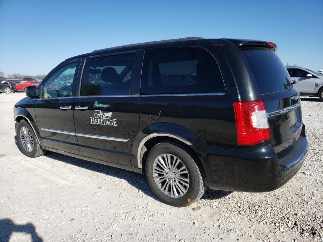 2C4RC1CG6DR509504 - 2013 CHRYSLER TOWN & COU TOURING L BLACK photo 2