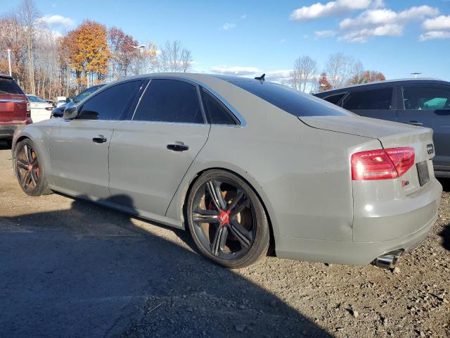 WAUD2AFD6DN019900 - 2013 AUDI S8 QUATTRO GRAY photo 2