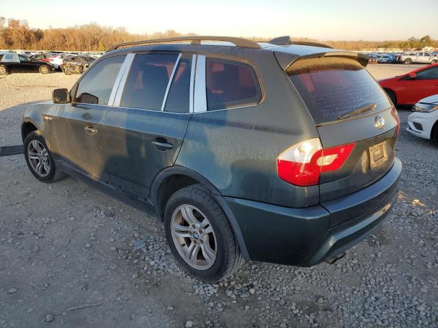 WBXPA93476WD33046 - 2006 BMW X3 3.0I GREEN photo 2