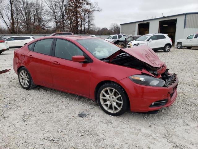 1C3CDFBAXDD310170 - 2013 DODGE DART SXT RED photo 4