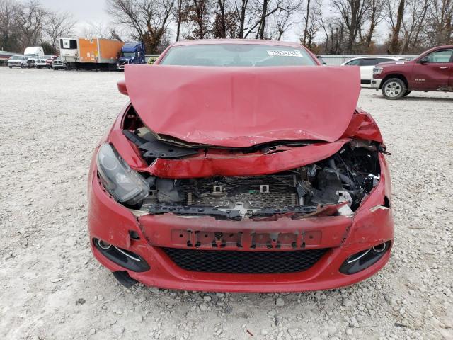 1C3CDFBAXDD310170 - 2013 DODGE DART SXT RED photo 5