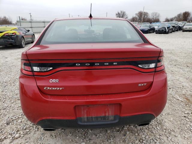 1C3CDFBAXDD310170 - 2013 DODGE DART SXT RED photo 6