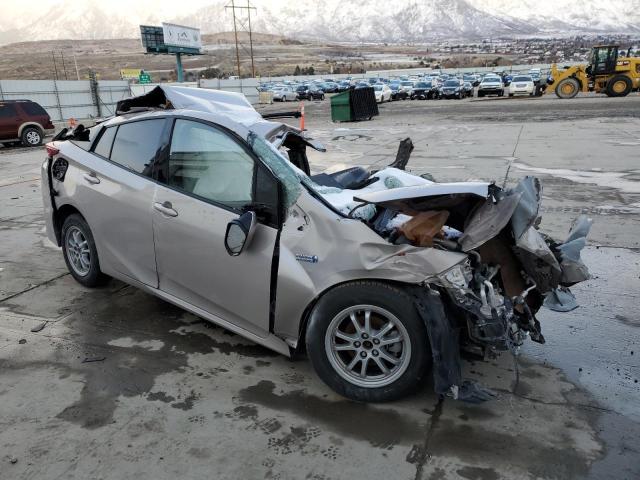 JTDKARFP0H3012044 - 2017 TOYOTA PRIUS PRIM ვერცხლისფერი ფოტო 4