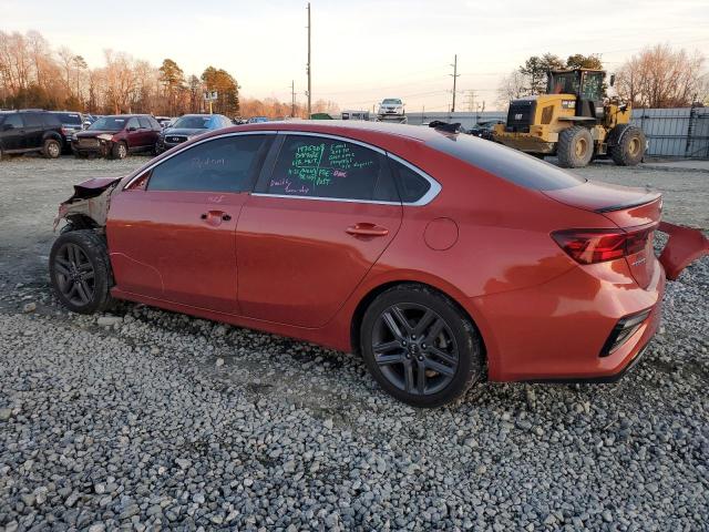 3KPF54AD0KE070970 - 2019 KIA FORTE EX ORANGE photo 2