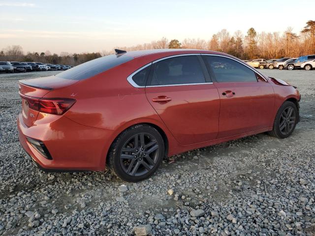 3KPF54AD0KE070970 - 2019 KIA FORTE EX ORANGE photo 3