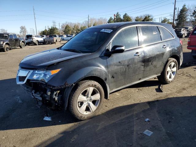 2HNYD2H27AH523547 - 2010 ACURA MDX BLACK photo 1