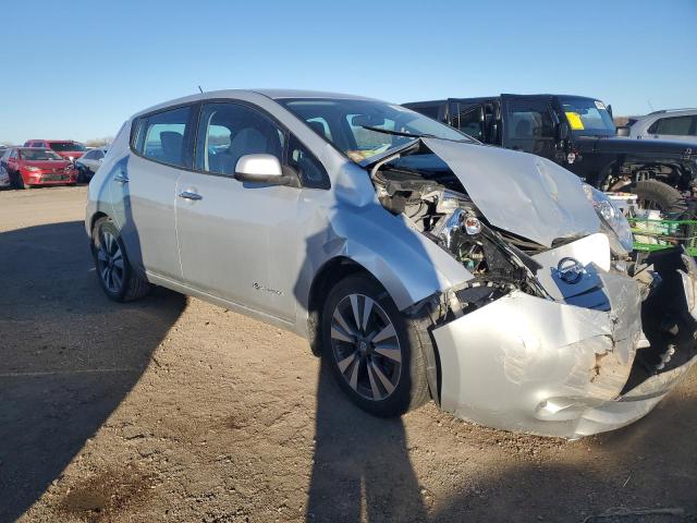 1N4BZ0CP4HC305802 - 2017 NISSAN LEAF S SILVER photo 4